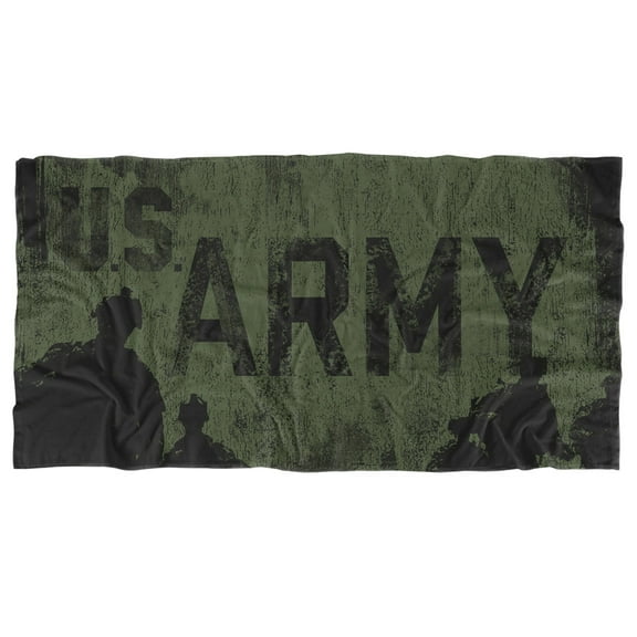 Army Beach Towel, 30"x60", Strong Beach Towel