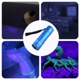 thumbnail image 4 of 395nm Ultravioleta 9 LED Linterna Luz de detección portátil Antorcha (Azul), 4 of 8