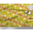 thumbnail image 2 of Soimoi Tissu Popeline de Coton Imprimé Géométrique Aztèque au Mètre 56 Pouces de Large, 2 of 3