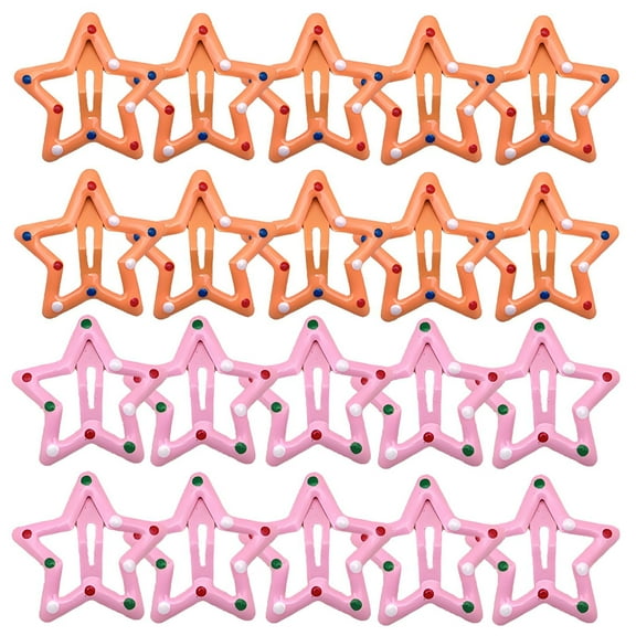 DESIGNICE 20Pcs Baby Hair Clips,1.18" Girls Hair Clips,Hair Accessories for Toddler Girls