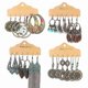 thumbnail image 1 of 12 Ps Fash Hollow Pendant Earring Set. Bohemian Earrings. Tassel Rings, 1 of 5