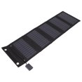 thumbnail image 2 of 15W Folding Solar Panel Waterproof USB Output 1 for 10 Foldable Solar Charger Bag for Mobile Phone Mountaineering, 2 of 7