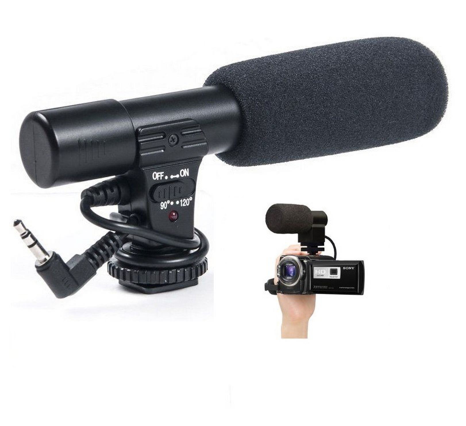 Pro Mini Professional Condenser Microphone For Canon EOS R10 R50 R100 R7 R8