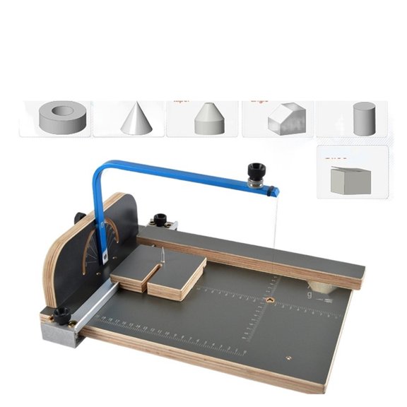 Electric Low Density Sponge Cutting Machine Light Household Foam Cutter 390x280mm Cutting Table
