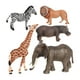 thumbnail image 3 of Modelo de animales , juego de figuras de animales, juego de animales de la selva para suministros de fiesta, decoración de escritorio para, 3 of 8