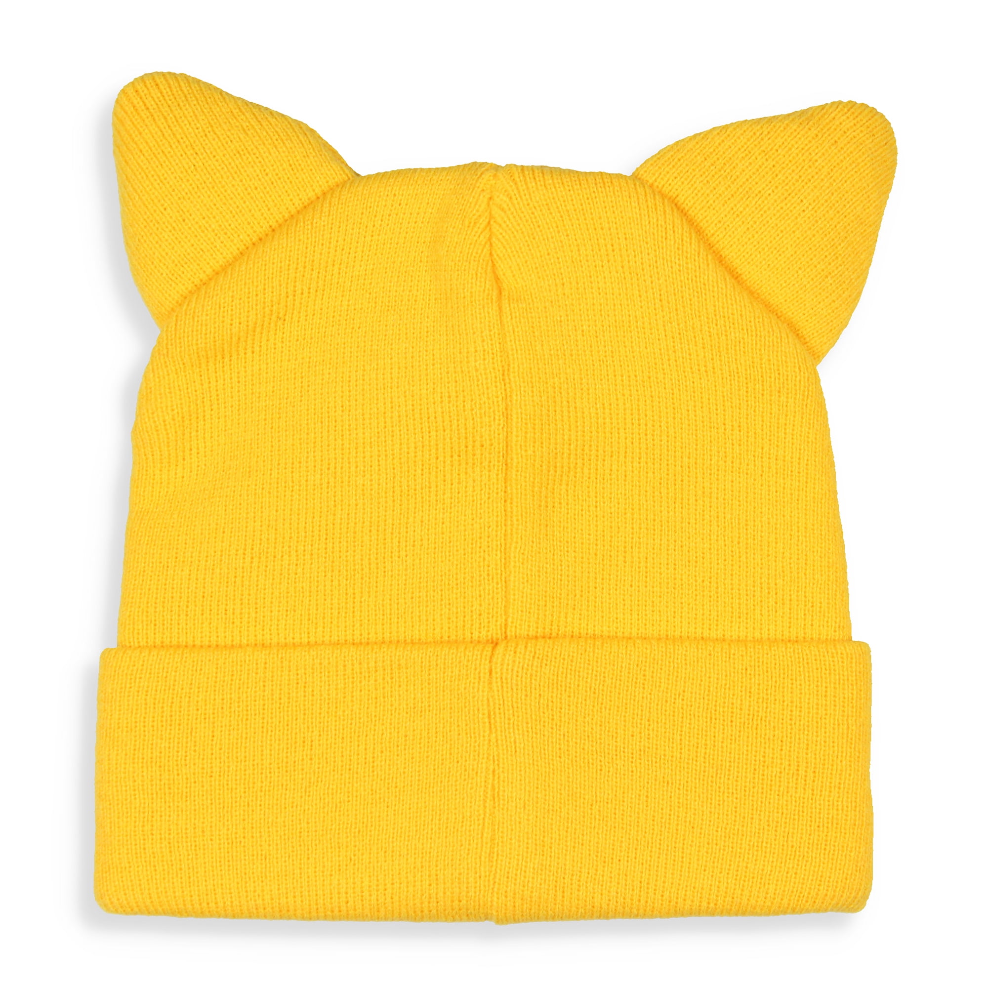Sonic The Hedgehog Tails Embroidered Face 3D Quills Cuffed Costume Beanie