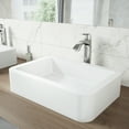thumbnail image 2 of VIGO Linus Single Handle Single-Hole Bathroom Vessel Faucet in Chrome, 2 of 12