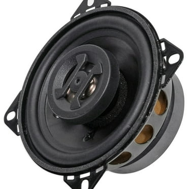Pair of ZS4CX Zeus Coaxial Car Speakers  4 Inch Coaxial Speakers 175 Watt 2-Way Car Audio Passive Crossover Sound