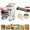 Dough knife:24cm noodle width:2.5mm, variant on Eurhowing 750W Electric Pasta Maker Machine, 22cm Wide Press Noodles Maker with 2/6mm Stainless Steel Cutters, Pasta Roller for Fresh Noodles, Lasagna, Fettuccine, Home Restaurant Use