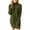 Green, variant on Oversize Women's Crewneck Oversized Pullover Fall Cable Knit Long Sleeve Short Sweaters Dresses