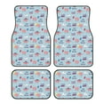 thumbnail image 1 of Disketp Brain Training for Crystal Velvet Car Mats Four-Piece Set,All-Season Automotive Protection, Vehicles, Cars, Trucks, and SUVs,Anti-Slip Design, 1 of 7