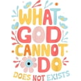 thumbnail image 2 of Things That God Cannot Do Do Not exist" Christian Catholic Belief - Personalized Fashion T-Shirt, 2 of 7