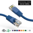 thumbnail image 4 of iMBAPrice 25 feet Cat6 Cable RJ45 Ethernet Patch Cord - Blue, Ethernet Network Cable Type, 5 Pack, 4 of 5