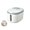 Grey, variant on HannLk Home Rice Grain Storage Box Pet Food Organize Box Large Flour Con