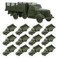 thumbnail image 2 of Shisuyan 20pcs Retro Truck Model For Sand Table Decor Realistic Educational Vehicles For Collectors For Imaginative, 2 of 8