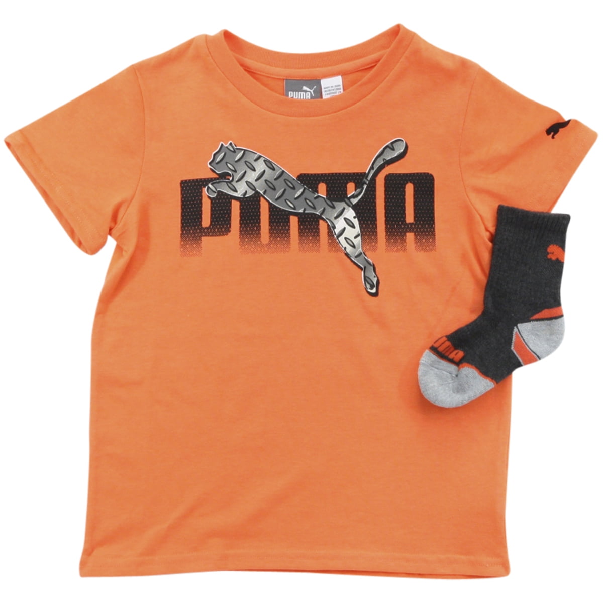 PUMA Little Boys/' Short Sleeve T-Shirt