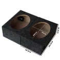 thumbnail image 5 of Single 6X9 Speaker Box Universal Sealed Speaker Boxes Car Speaker Box Car Subwoofer Boxes for Car Mu, 5 of 5