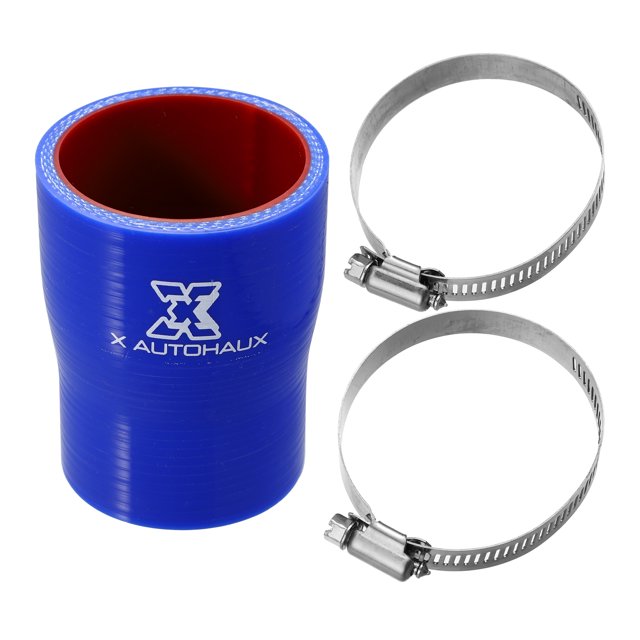 Recto Silicona Manguera Tubo Azul Rojo para Coche 44x51mm