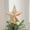 Khaki C, variant on Christmas Tree Topper Star Powder Gold Glitter High-End Three Dimensional Five Pointed Star Plastic Durable Easy Install Traditional Modern Festive Tree Decoration