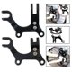 thumbnail image 2 of Adjustable Black Bicycle Bike Disc Brake Bracket Frame Adaptor Mounting Holder, 2 of 5