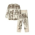 thumbnail image 2 of Kll Cows On The Farm Sleepwear Mens Flannel Pajamas,Long Cotton Pj Set, 2 of 9