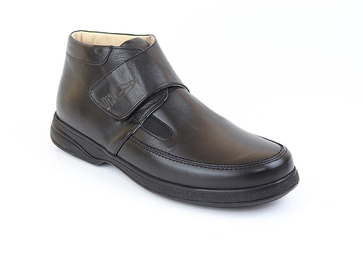 Men\'s Black Leather Chukka Boot - Orthopedic Support Orthocomfort DIATHOR Men main image 2