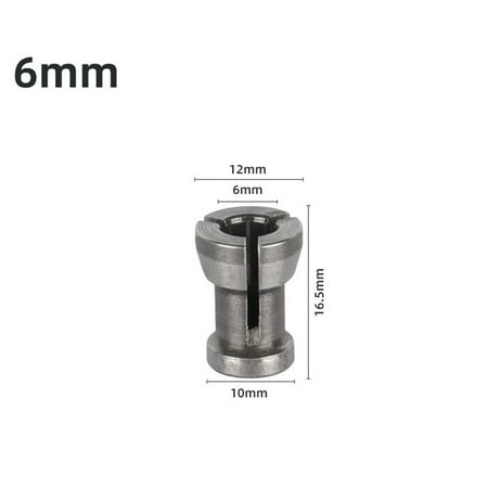 

1/3pcs 6/6.35/8mm Collet Chuck For Engraving Trimming Machine Electric Router