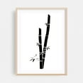 thumbnail image 2 of Black Bamboo Sticks Silhouette - Digital Art Silhouette Minimalist Line Art Zen Nature Calm Unframed Wall Art Print 12 x 18 inches, 2 of 81