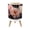 Color 2, variant on Small Trash Can with Lid Black White Peach Blossom Floral Ink Art Flowers Petals 1.8 Gallon Dog Proof Trash Can Round Garbage Can Waste Bin Wastebasket for Bathroom Bedroom Living Room