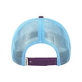 thumbnail image 2 of Locale 5PTKR Trucker Cap-Explorer White/ Plum, 2 of 3
