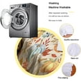thumbnail image 5 of Fall Pumpkin Blanket Soft Flannel Lightweight Orange White Blue Pumpkins Maple Leaves Throw Blanket Cozy Warm Thanksgiving Farmhouse Home Party Decor On Living Room Sofa Couch 50x60 inch, 5 of 6