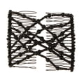 thumbnail image 2 of Accesorio Elástico para El Cabello con Clip de Peine Deslizante para El Cabello con de Madera de Doble Cara Negro Baoblaze Magic Beads Hair Peines, 2 of 4