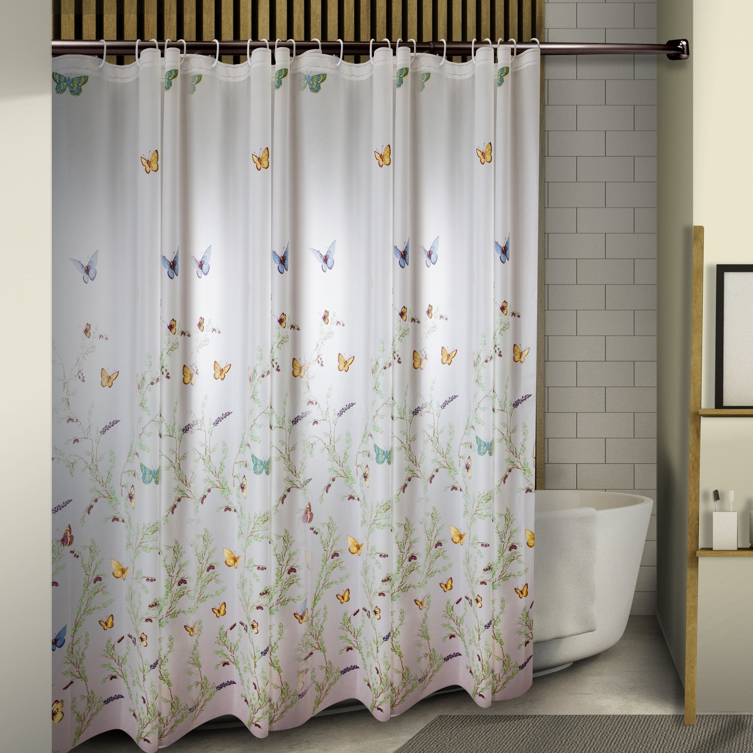 InStyleDesign Butterflies Shower Curtain 71