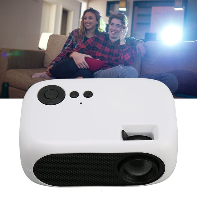 Mini Proyector ANGGREK proyector de Películas 3000 Lm con Altavoz Incorporado