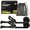 Black, variant on Rhino USA E Track Ratchet Tie Down Straps (4,500lb Break Strength) - w/ (2) Premium 2" x 16' eTrack Tie Down
