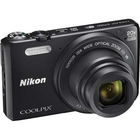 Nikon COOLPIX S7000 Digital Camera with 20x Optical Zoom and Built-In Wi-Fi (Certified