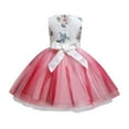 thumbnail image 5 of Fesfesfes Toddler Kid Girl Sleeveless Tulle Dress Lace Princess Gown Party Dress Cosplay Clothes Under 10$, 5 of 9