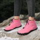 thumbnail image 3 of Hombres Mujeres Botas de Montañismo al aire libre Parejas Otoño Invierno Antideslizante Durable Cómodo Nieve Suave Camping Deportes Zapatos Casuales, 3 of 5