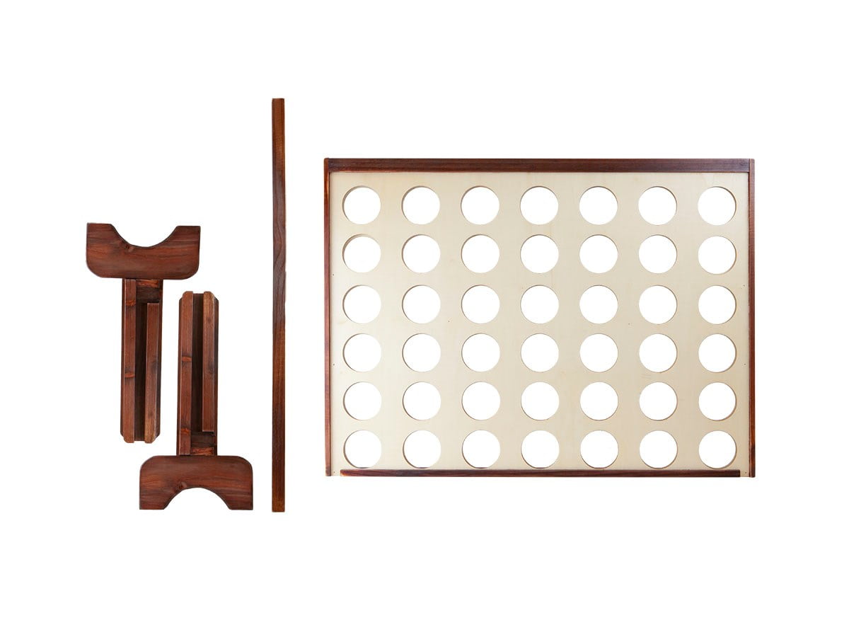 Monoprice Giant Four-in-a-Row For Tailgating, Bbqs, Camping, Outdoor Events, And Much More - Pure Outdoor Collection