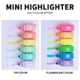 thumbnail image 4 of Colorful Highlighter Pen Set with 6 Fluorescent Colors, Dual Tip, Water-Based Ink, Ideal for School, Office, and Study Notes, 4 of 9