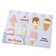 thumbnail image 1 of American ice cream Juego de comida para juego de imitación para niños pequeños, juego de cocina de madera, accesorios de cocina de juguete, 1 of 5