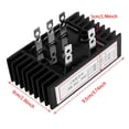 thumbnail image 4 of Rdeghly SQL100A 1600V Pont de Diode Triphasé Redresseur AC à DC, Redresseur, Pont de Diode, 4 of 7