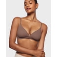 thumbnail image 3 of Bralette INLYRIC Inbarely sin Aros Marrón Púrpura XL, 3 of 6