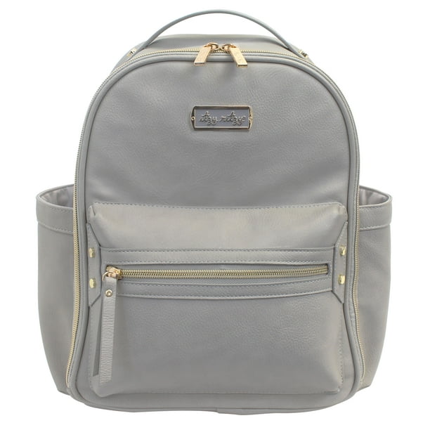 Itzy Ritzy Mini Backpack Diaper Bag, Gray - Walmart.com