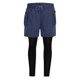 thumbnail image 4 of Pantalones largos para hombre, con bolsillos a juego, cremallera y cordón, pantalones casuales de algodón y seda fresca para hombre, 4 of 6