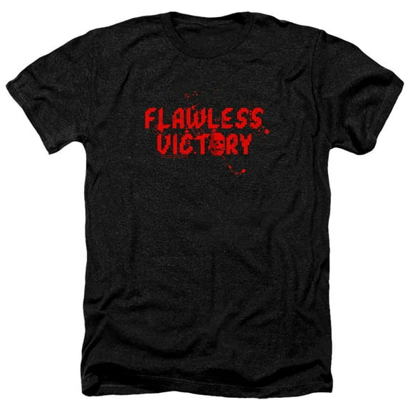 Mortal Kombat Klassic - Flawless Victory - Heather Short Sleeve Shirt - Small
