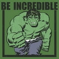 thumbnail image 2 of Women's Marvel Hulk Be Incredible  Racerback Tank Top Envy Green X Large, 2 of 4
