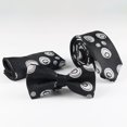 thumbnail image 3 of Bangcool Cravate pour Homme Mode Motif Paon Cravate d'Affaires avec Pochette Carrée et Nœud Papillon, 3 of 10
