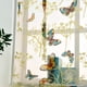 thumbnail image 3 of Cortinas de cocina con estampado de gasa, cortinas romanas para ventanas, sala de estar, dormitorio, paneles de cenefa, tratamiento de ventanas Eigraketly JJ23233-02, 3 of 6