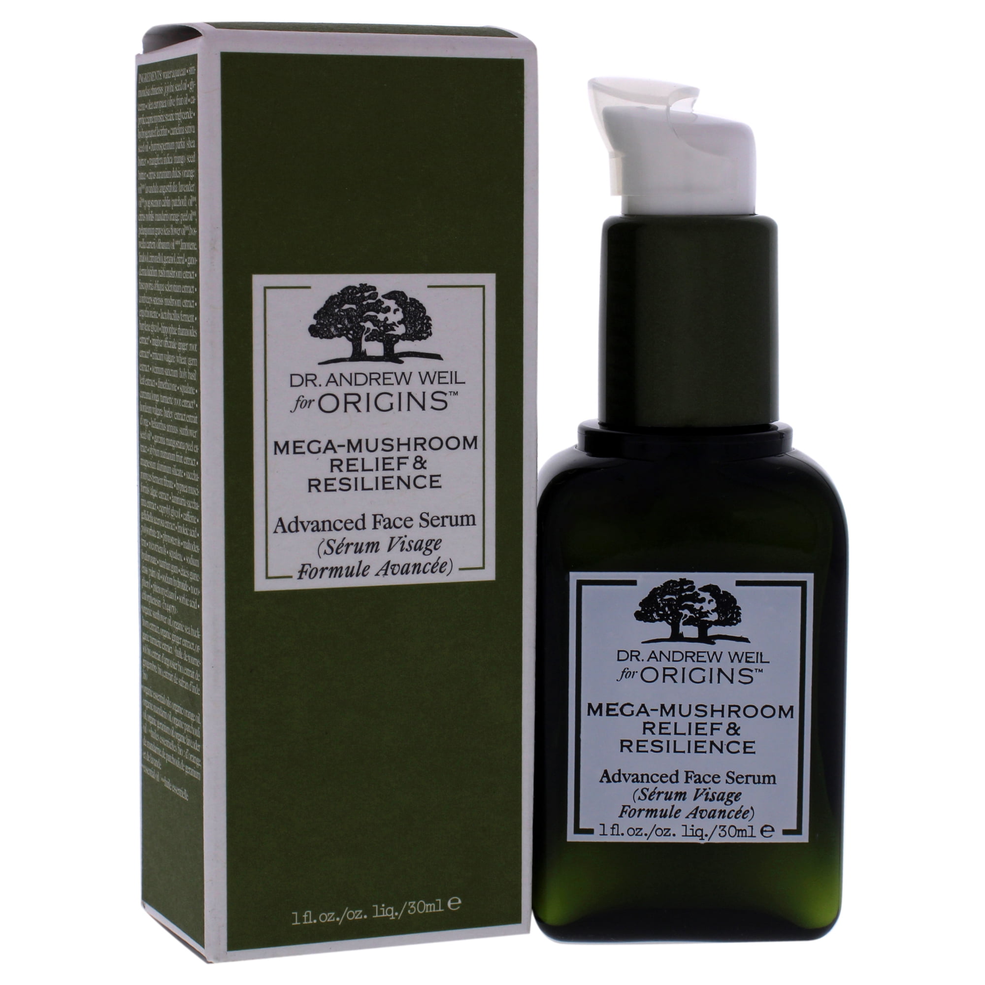 Origins Dr. Andrew Weil Mega-Mushroom Skin Relief Advanced Face Serum 1 oz